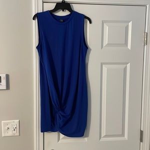 Royal blue dress